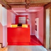 Stuub: Pop-up-Gästehaus in pink