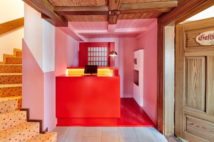 Stuub: Pop-up-Gästehaus in pink